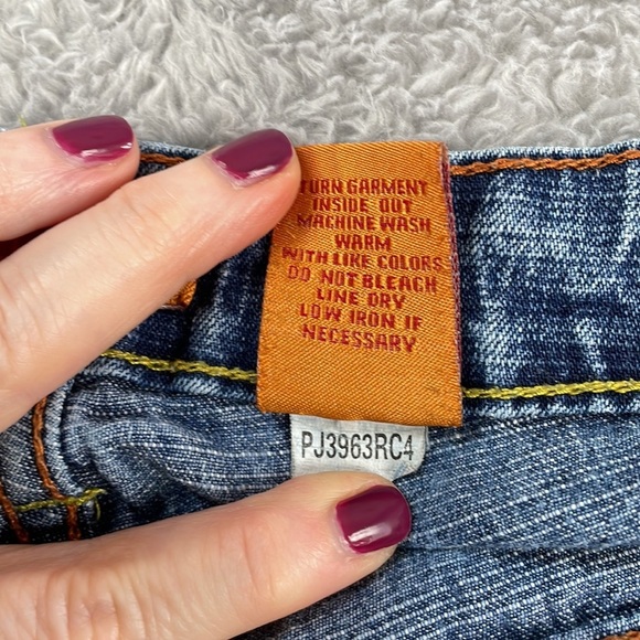 Zana Di Vintage Jeans Women's 20 Distressed Patchwork Baggy Denim Hip Hop 90's - Picture 16 of 16